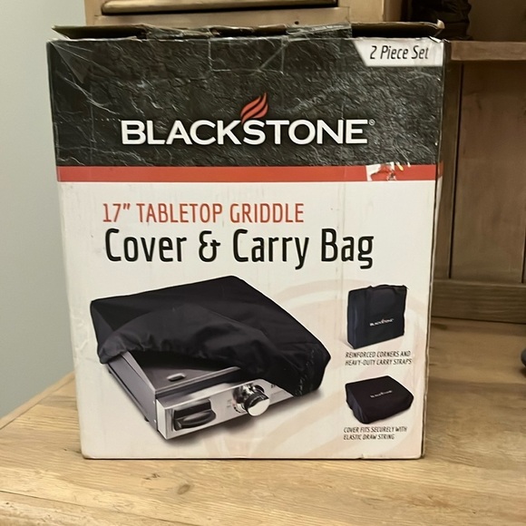 Blackstone 17” Tabletop Griddle Cover & Carry Bag #1720 Two Piece Set - Picture 1 of 6